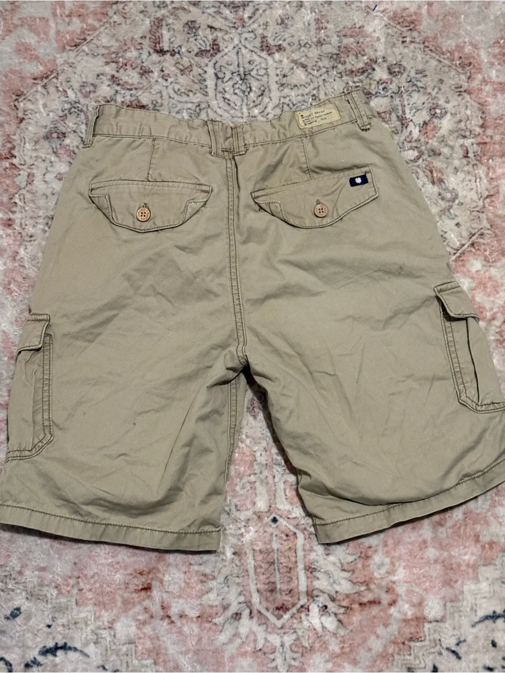 Lucky Brand Kids Cargo Shorts in Khaki Green
